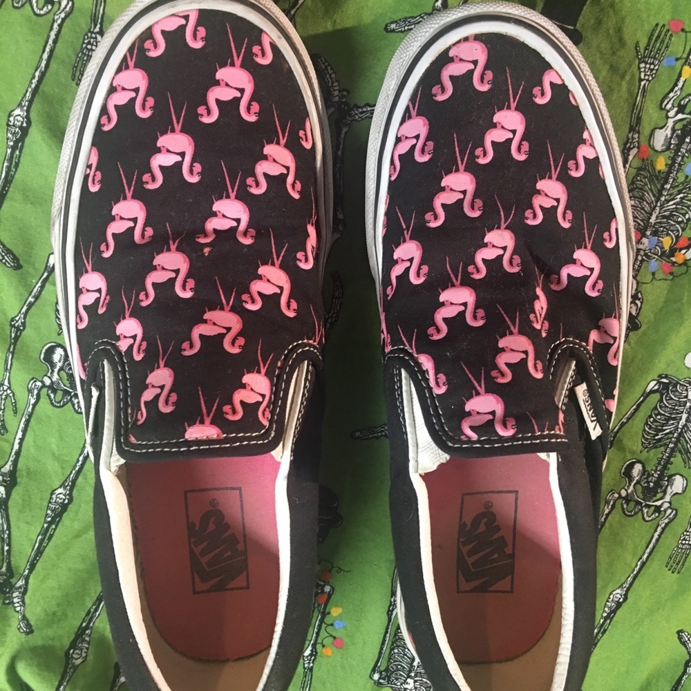 Flamingo vans